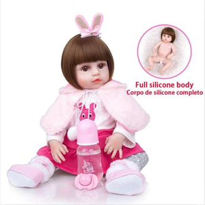 عروسک نوزاد دختر 56 سانتی مدل Kaydora Reborn Baby Doll ZY605723_اسباب بازی